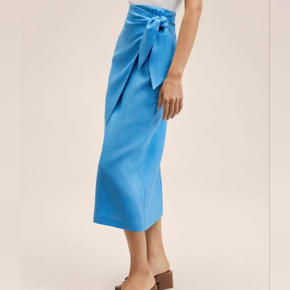 🔥Last 2🔥 MANGO Linen midi skirt - Picture 4 of 4